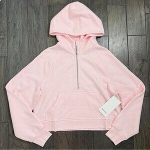 Lululemon NWT Scuba Oversized Half-Zip Hoodie Strawberry Milkshake